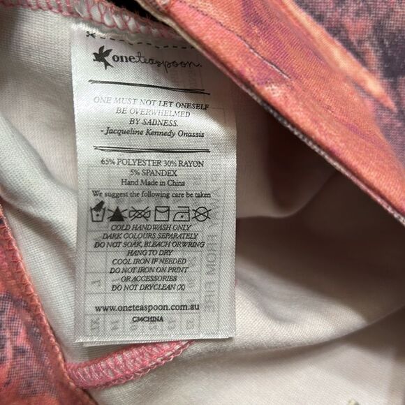 One Teaspoon Printed Skinny Stretchy Jegging Pant(Size Small) - Picture 8 of 10